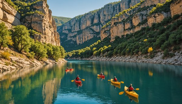 Explorer le canyon de l'Ardèche en canoë ou en kayak