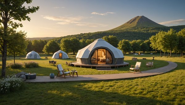 Pourquoi les campings 4 étoiles d'Auvergne connaissent ses dernières années un boum de fréquentation ?