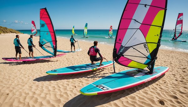 Les avantages des camps de planche à voile